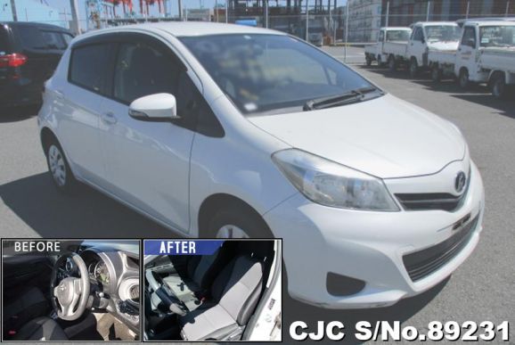 2012 Toyota / Vitz Stock No. 89231