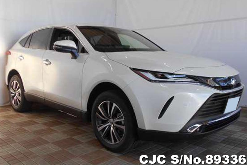 2020 Toyota Harrier Hybrid White for sale | Stock No. 89336 | Japanese ...