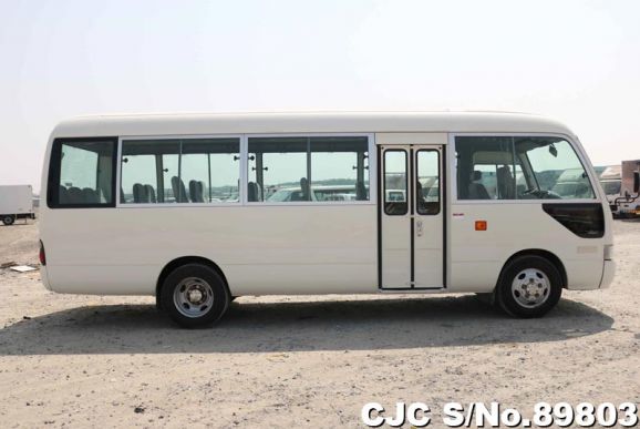 2014 Left Hand Toyota Coaster White for sale Stock No. 89803