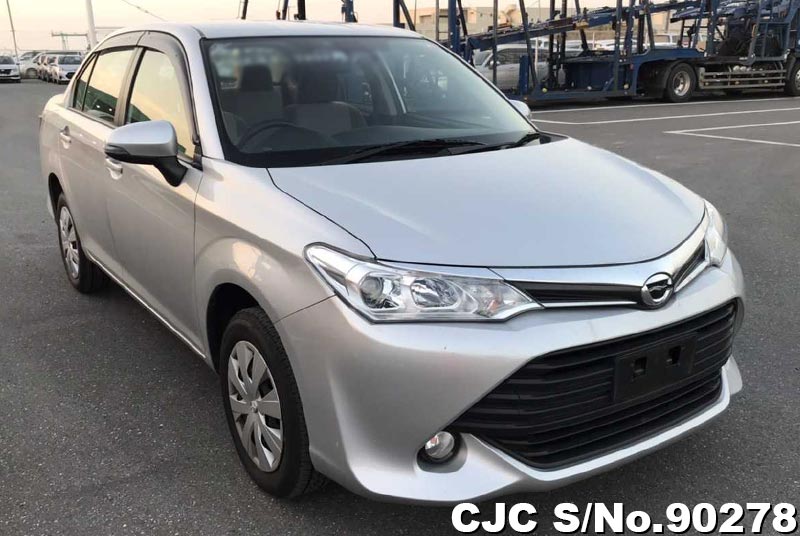 2015 Toyota Corolla Axio Silver for sale | Stock No. 90278 | Japanese ...