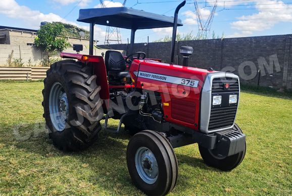 Massey Ferguson MF-375 in Red for Sale Image 3