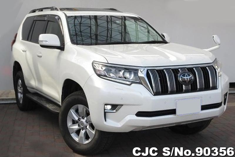 2017 Toyota Land Cruiser Prado White for sale | Stock No. 90356 ...