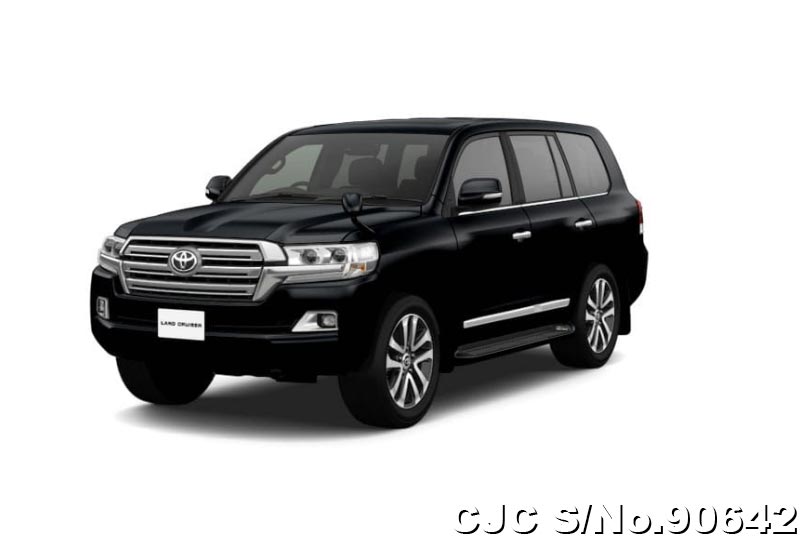 2020 Toyota Land Cruiser Black for sale | Stock No. 90642 | Japanese ...