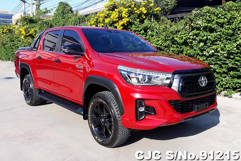 2019 Toyota Red for sale | Stock No. 91215 | Japanese Used Cars Exporter