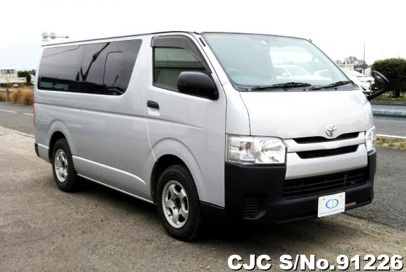 2015 Toyota Hiace Silver for sale | Stock No. 91226 | Japanese Used ...