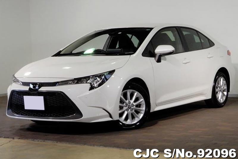 2020 Toyota Corolla White for sale | Stock No. 92096 | Japanese Used ...