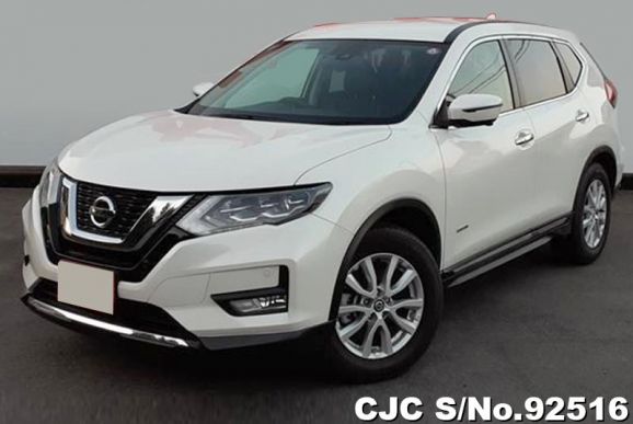 2019 Nissan X-Trail White for sale | Stock No. 92516 | Japanese Used ...