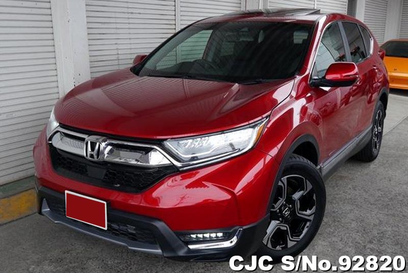 2018 Honda CRV Red for sale | Stock No. 92820 | Japanese Used Cars Exporter