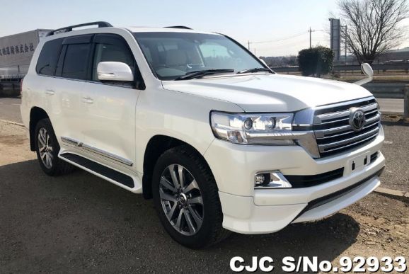 2016 Toyota Land Cruiser Pearl for sale | Stock No. 92933 | Japanese ...