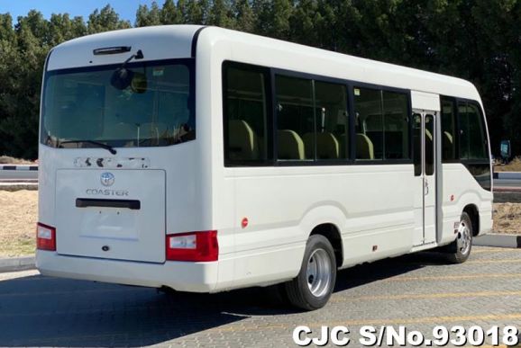 2017 Left Hand Toyota Coaster White for sale Stock No. 93018