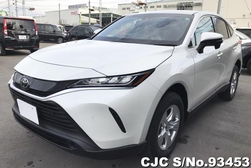 2020 Toyota Harrier White for sale | Stock No. 93453 | Japanese Used ...