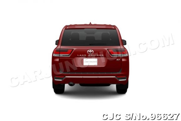 Toyota Land Cruiser in Dark Red Mica Metallic for Sale Image 5