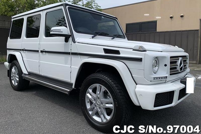 21 Mercedes Benz G Class White For Sale Stock No Japanese Used Cars Exporter