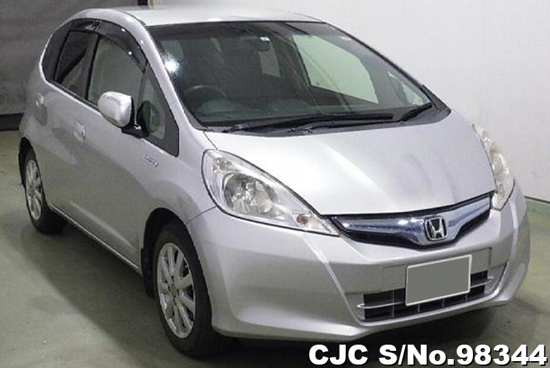 2013 Honda Fit Silver for sale | Stock No. 98344 | Japanese Used Cars ...