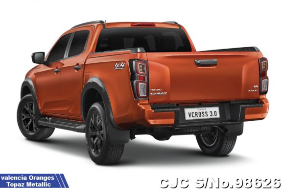 Isuzu D-Max in Valencia Orange Topaz Metallic for Sale Image 1