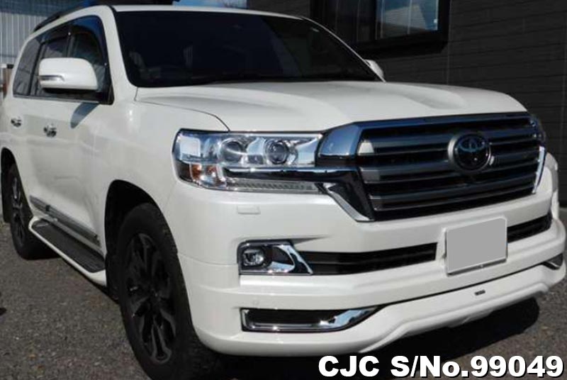 2020 Toyota Land Cruiser Pearl White for sale | Stock No. 99049 ...