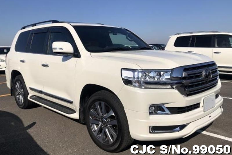 2021 Toyota Land Cruiser Pearl for sale | Stock No. 99050 | Japanese ...