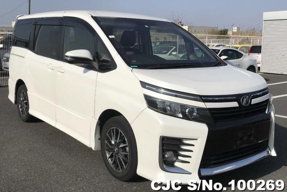 2014 Toyota Voxy White for sale | Stock No. 100269 | Japanese Used Cars ...