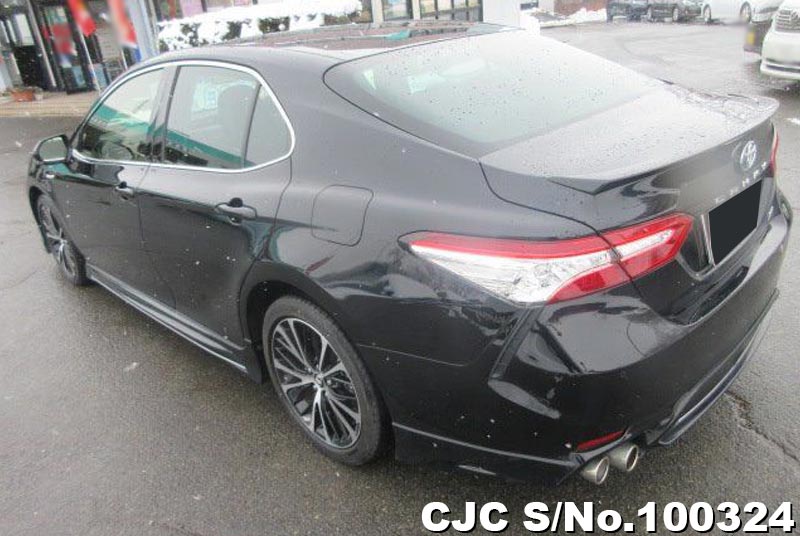 2019 Toyota Camry Black for sale | Stock No. 100324 | Japanese Used ...