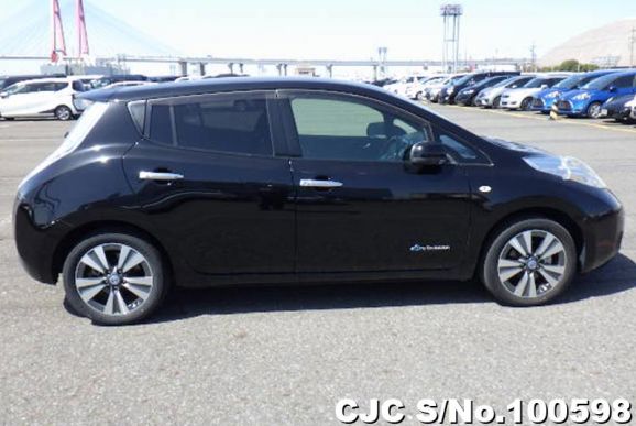 2013 nissan leaf black