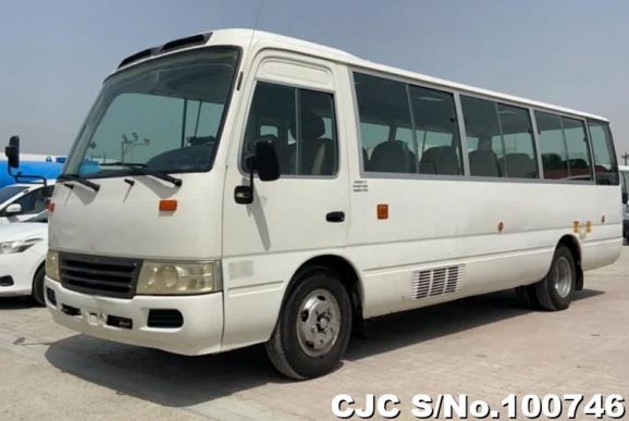 2013 Left Hand Toyota Coaster White for sale Stock No. 100746