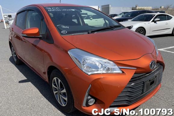 2017 Toyota / Vitz Stock No. 100793