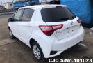 Toyota Vitz in White for Sale Image 1