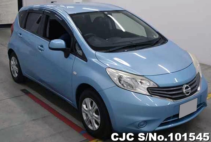 2012 Nissan Note Blue for sale | Stock No. 101545 | Japanese Used Cars ...