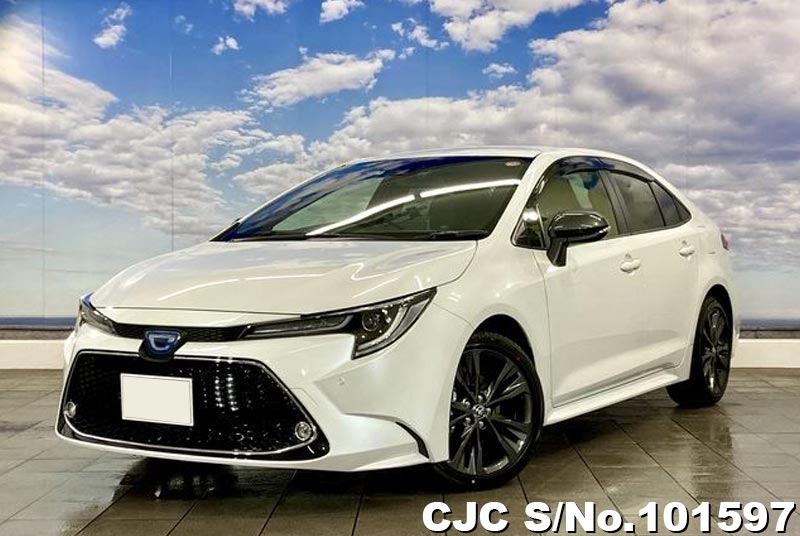 2021 Toyota Corolla White for sale | Stock No. 101597 | Japanese Used ...