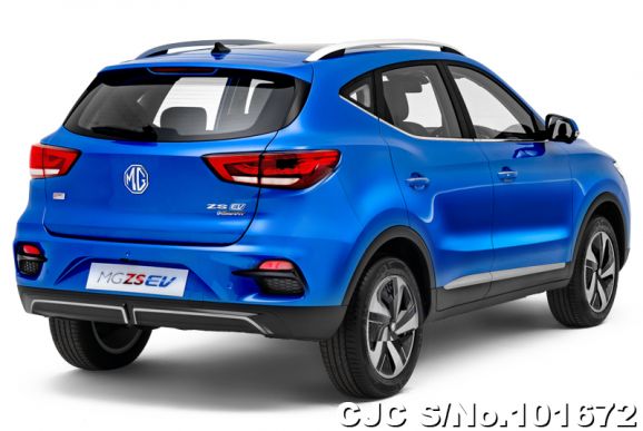 MG ZS EV in Como Blue for Sale Image 2