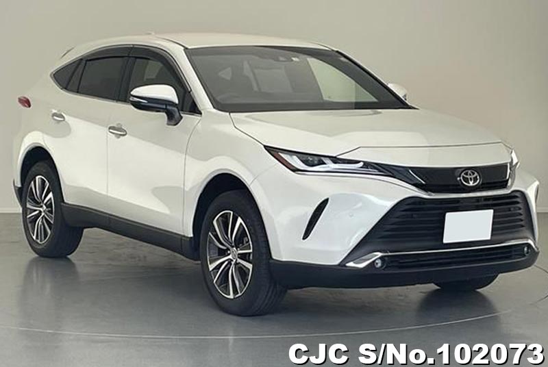 2021 Toyota Harrier White for sale | Stock No. 102073 | Japanese Used ...