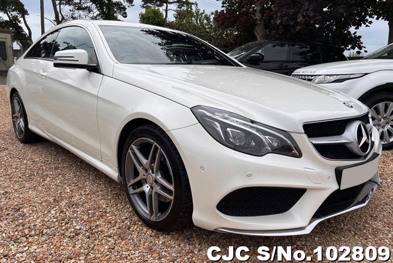 2015 Mercedes Benz E Class White for sale | Stock No. 102809 | Japanese ...