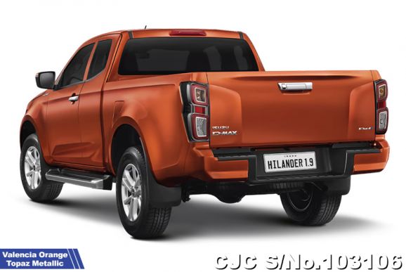 Isuzu D-Max in Valencia Orange Topaz Metallic for Sale Image 1