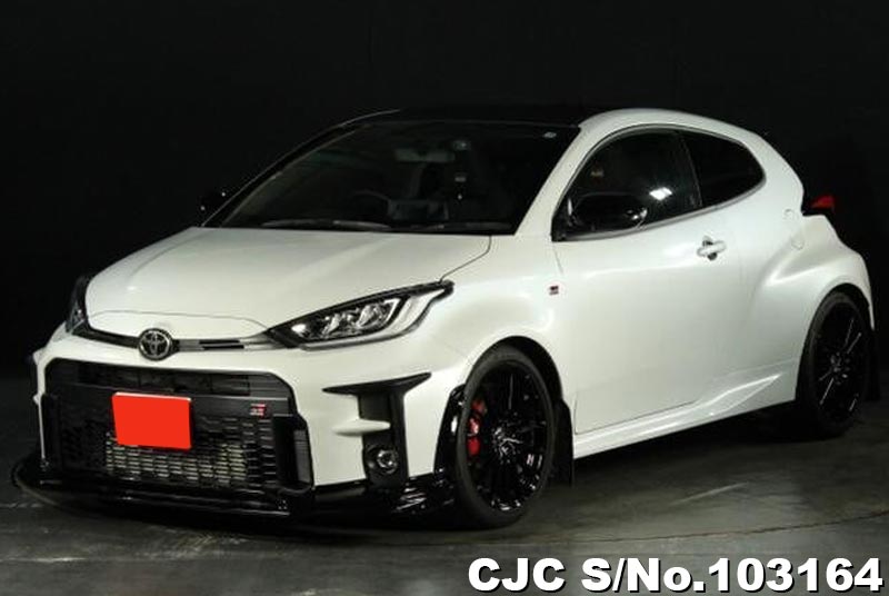 2021 Toyota GR Yaris White for sale | Stock No. 103164 | Japanese Used ...