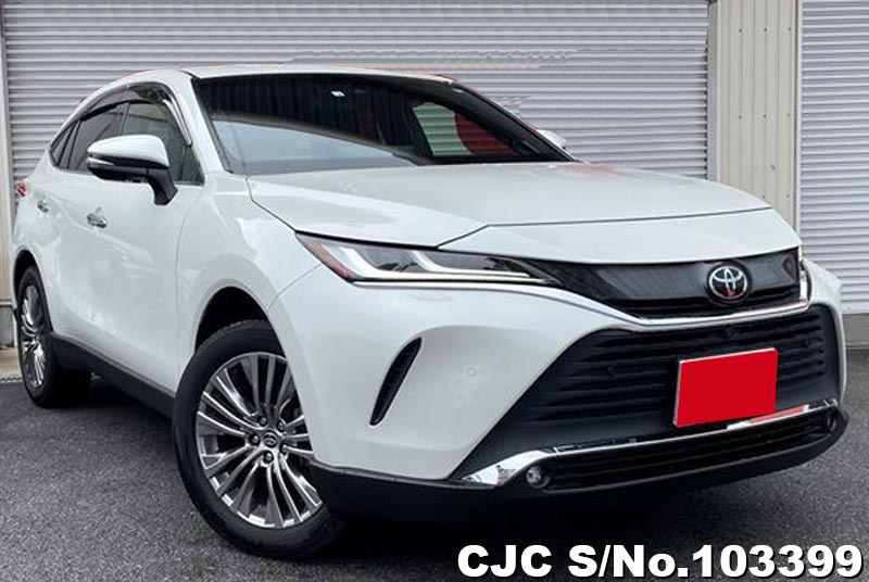 2022 Toyota Harrier White for sale | Stock No. 103399 | Japanese Used ...
