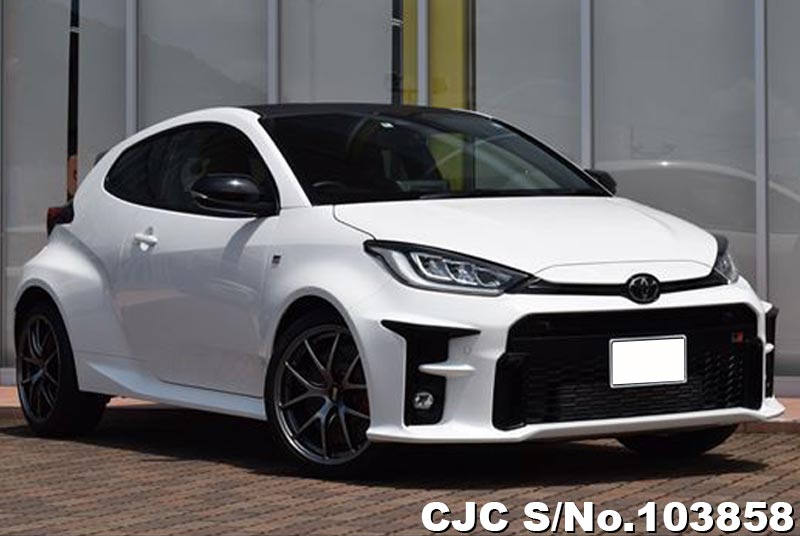 2020 Toyota GR Yaris White for sale | Stock No. 103858 | Japanese Used ...