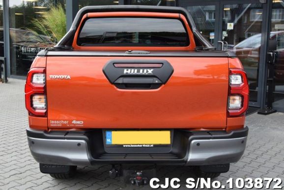 2021 Left Hand Toyota Hilux Orange Metallic for sale | Stock No