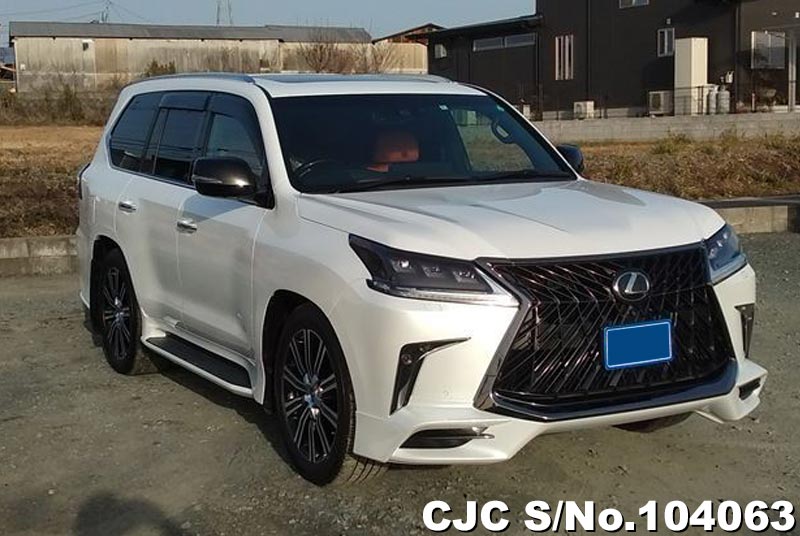 2020 Lexus LX 570 Sonic Quartz for sale | Stock No. 104063 | Japanese ...