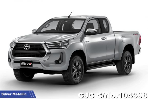 Toyota Hilux in Dark Gray Metallic for Sale Image 3