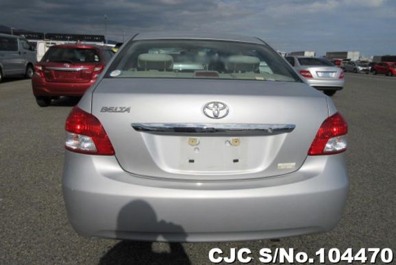 Toyota Belta in Silver for Sale Image 5