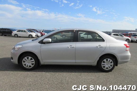 Toyota Belta in Silver for Sale Image 7