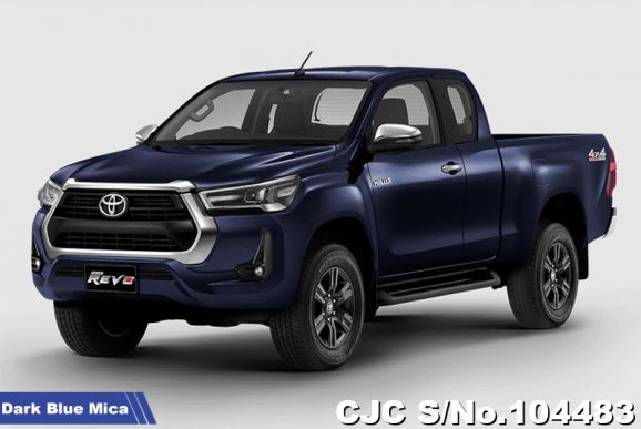 Toyota Hilux in Dark Blue Metallic for Sale Image 1