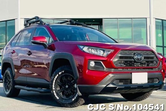 Toyota Rav4 in Red for Sale Image 0