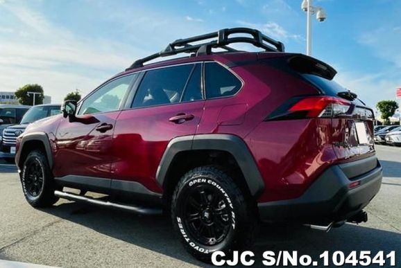 Toyota Rav4 in Red for Sale Image 1