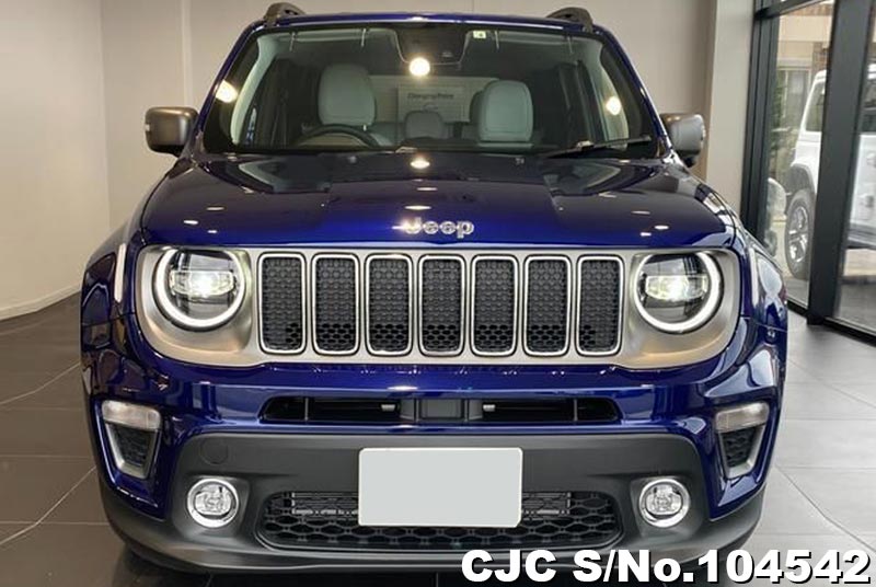 2022 Jeep RENEGADE Blue for sale | Stock No. 104542 | Japanese Used ...