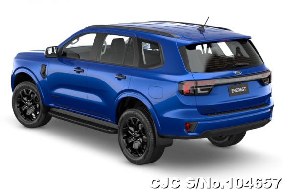 Ford Everest in Lightning Blue for Sale Image 2