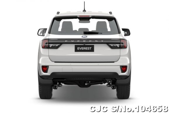 Ford Everest in White Snow Flake White Pearl for Sale Image 4