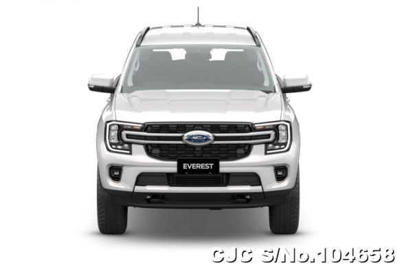 Ford Everest in White Snow Flake White Pearl for Sale Image 5