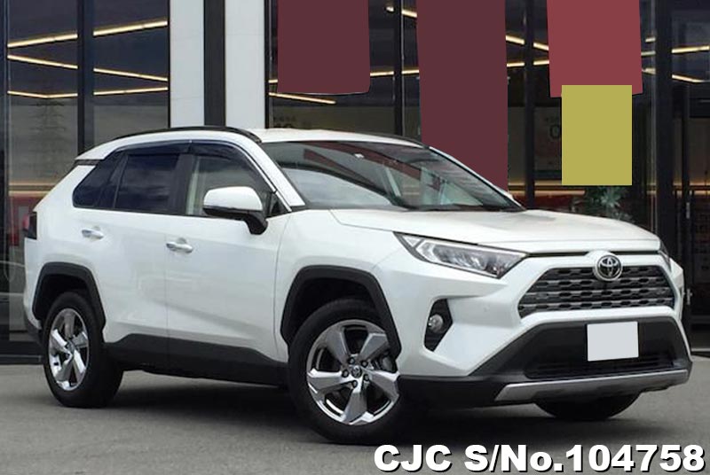 2022 Toyota Rav4 White Pearl Crystal Shine for sale | Stock No. 104758 ...