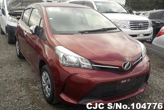 2014 Toyota / Vitz Stock No. 104776